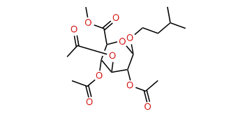 Isopentyl glucuronide methylester triacetate